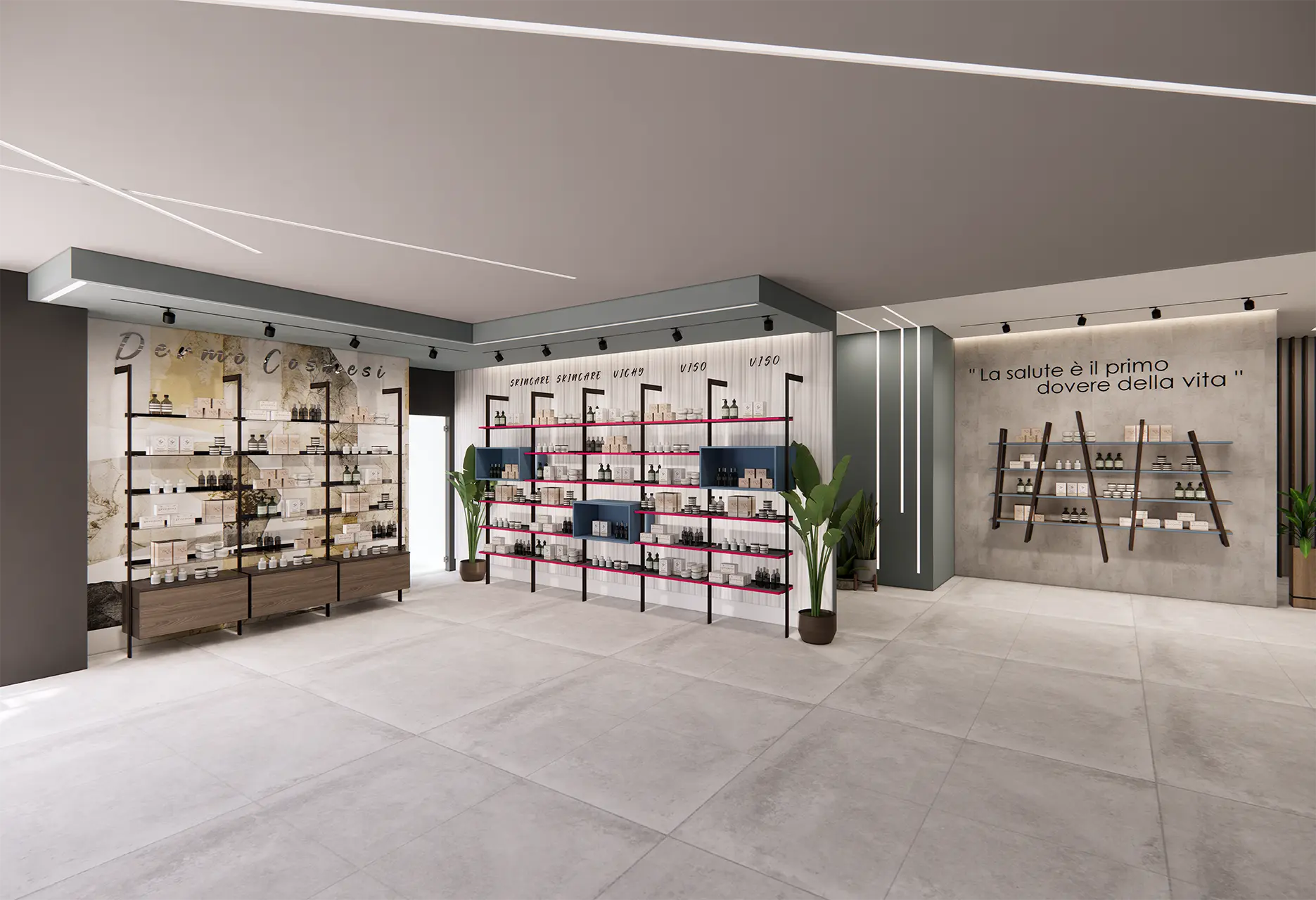 ABAKO linea di arredamento per farmacie ricercate e dinamiche - gallery 03