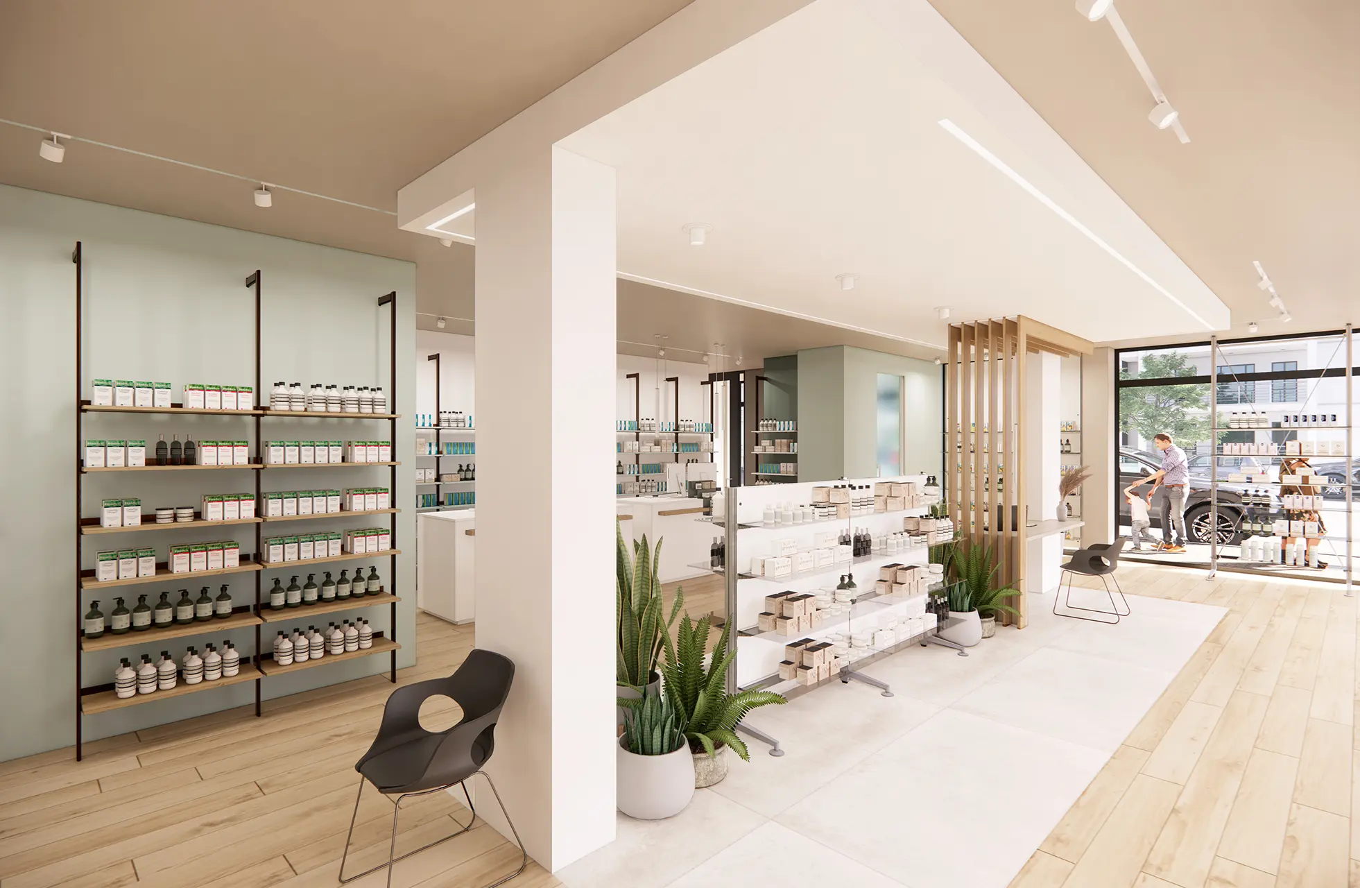 ABAKO linea di arredamento per farmacie ricercate e dinamiche - gallery 05