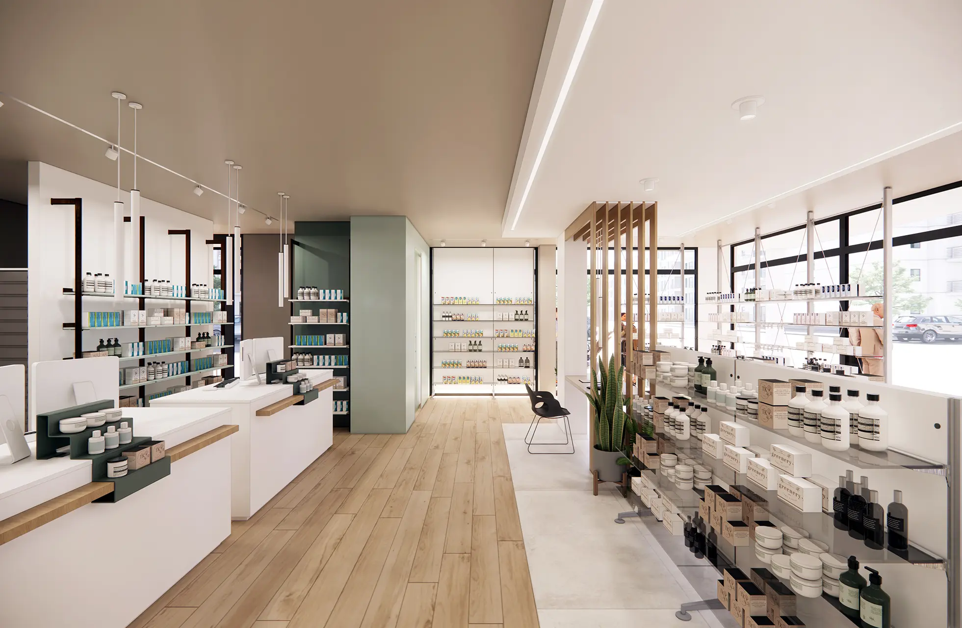 ABAKO linea di arredamento per farmacie ricercate e dinamiche - gallery 08