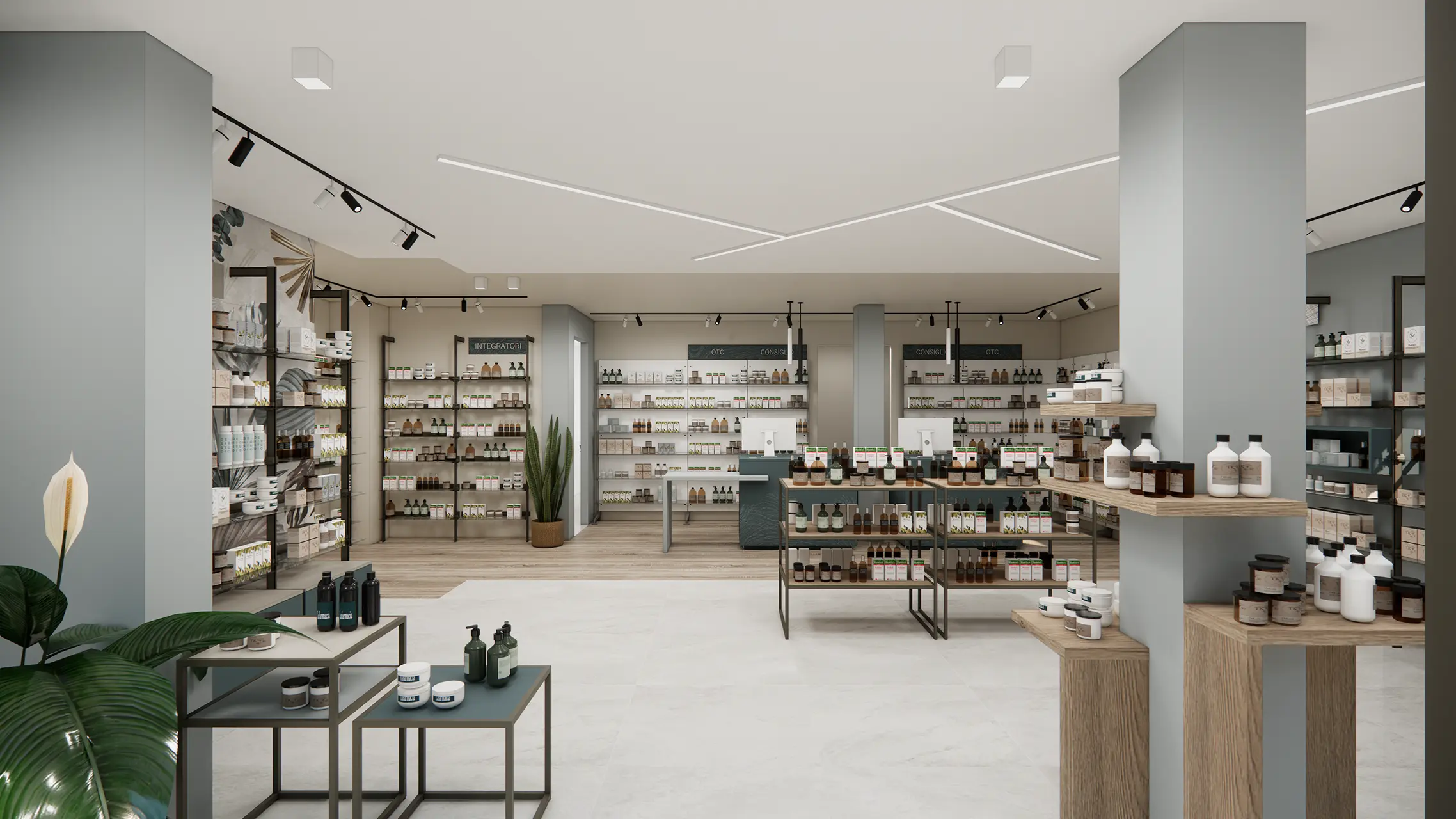 ABAKO linea di arredamento per farmacie ricercate e dinamiche - gallery 10