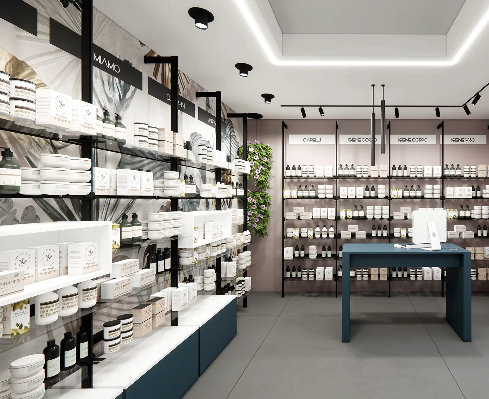 ABAKO linea di arredamento per farmacie ricercate e dinamiche - gallery 14