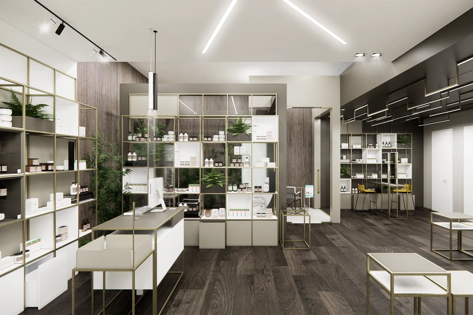 LOGIK sistema d'arredo per farmacie moderne Th.Kohl