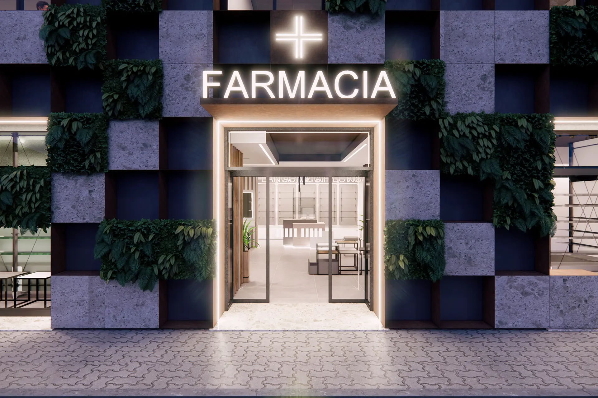 Realizzazione arredamento su misura per farmacie moderne - Th.Kohl