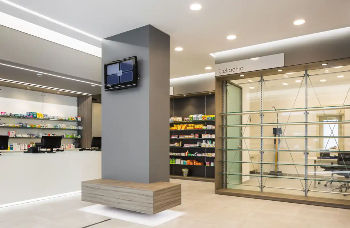 Ristrutturazione farmacie moderne - Th.Kohl