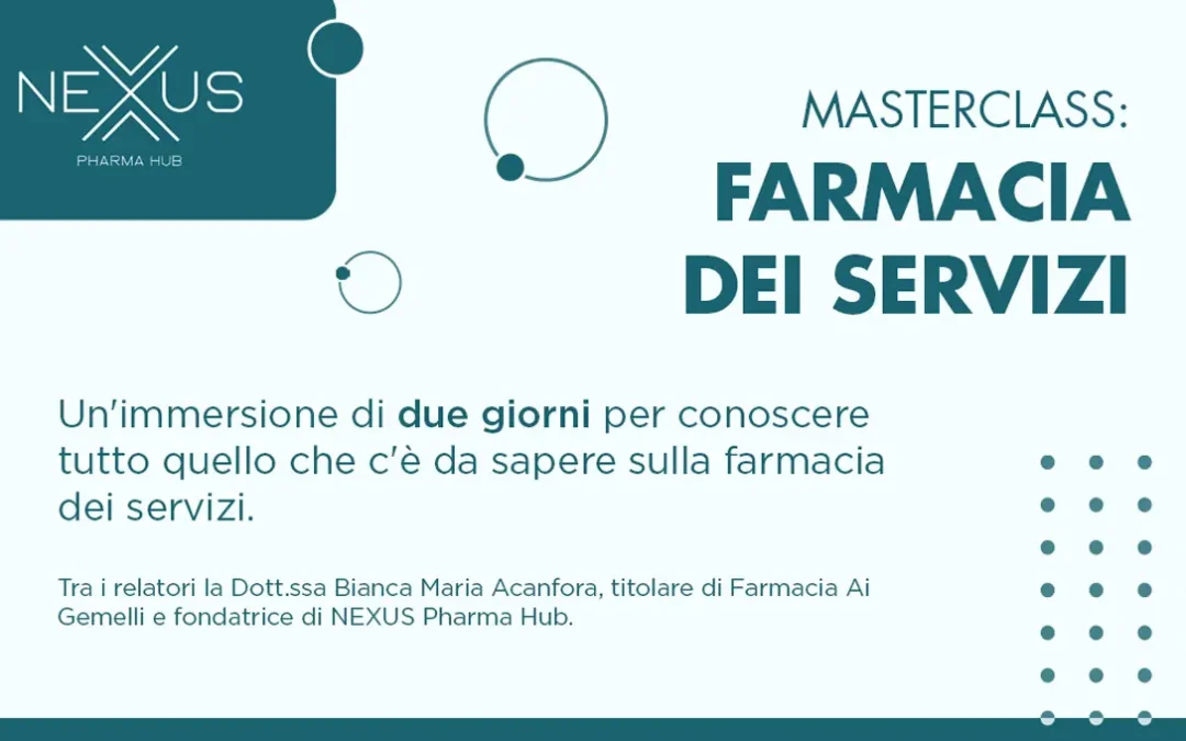 Masterclass farmacia dei servizi