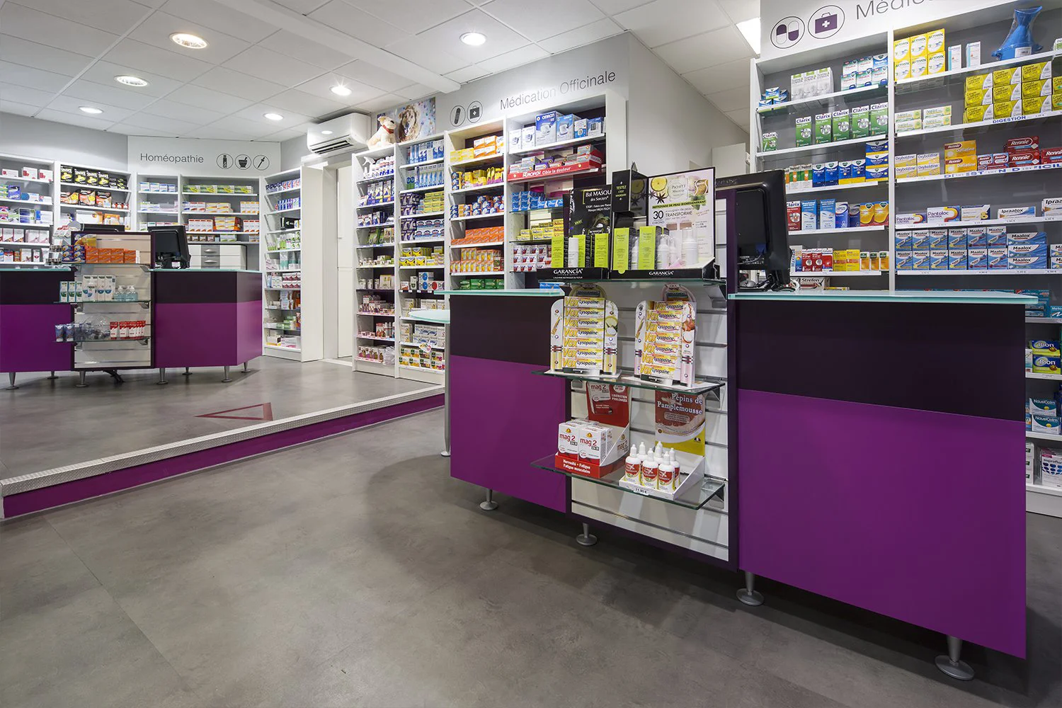 Pharmacie de la Milhière 4 Réalisation Th.Kohl - Pharmacie de la Milhière - gallery 04