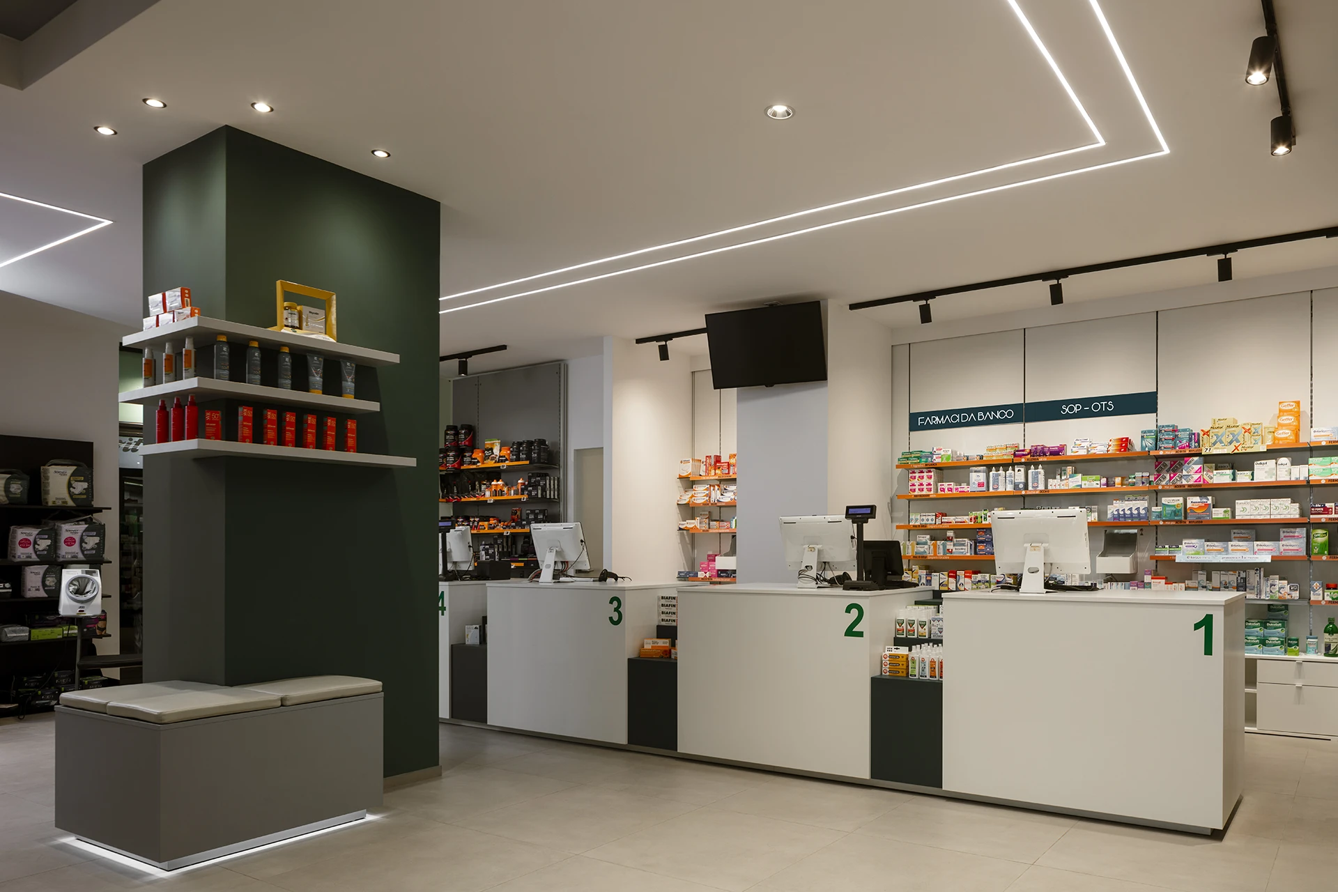 Realizzazione farmacia Roma - Mascalucia Catania - Th.Kohl - gallery 01