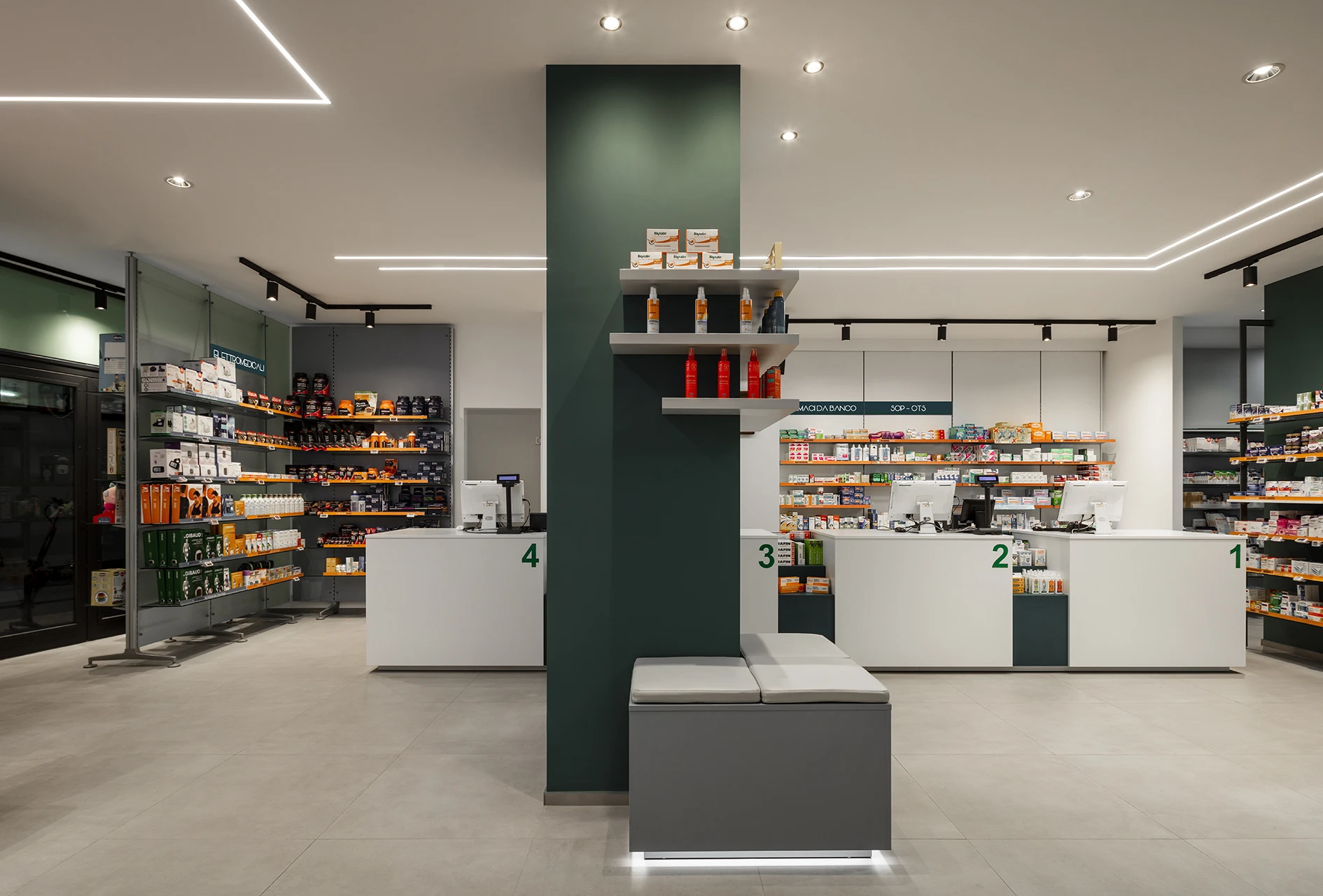 Realizzazione farmacia Roma - Mascalucia Catania - Th.Kohl - main